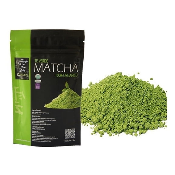 Té Verde Matcha Orgánico Japones Kumoritea 50 g Original