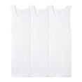 thumbnail image 1 of Camiseta Fruit of the Loom para Hombre Camiseta Interior Algodón Sustentable Blanca 3 Piezas Talla G, 1 of 4