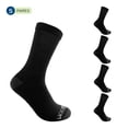 thumbnail image 3 of Calcetas Fruit Of The Loom para Hombre, Algodón Afelpado Negro 5 Piezas Unitalla, 3 of 4