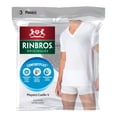 thumbnail image 4 of Playera Rinbros Originales para Hombre, 3 Piezas Blanco Talla G, 4 of 4
