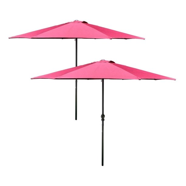 Sombrilla Plegable CJR 3 Mts para Jardin Playa Camp exterior
