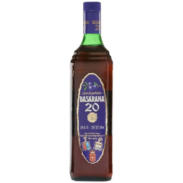 Pack de 6 Licor Pacharan Basarana 20 1 L