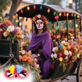 thumbnail image 4 of Decoración del hogar, decoración de habitaciones, decoración de paredes Vasos del Día de Muertos Vasos del Día de Muertos Creativos Gatos Calabaza Gatos Accesorios de fiesta Vasos del Día de Muertos V, 4 of 9