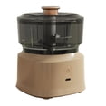 thumbnail image 2 of Mini procesador de alimentos Garlic Chopper 350ML | Molinillo de verduras inalámbrico USB recargable | Picadora eléctrica portátil de especias para carne | Fácil de limpiar sin BPA, compacto para, 2 of 8
