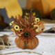 thumbnail image 4 of Calabaza artificial con flores Decoración de Acción de Gracias Decoración de fiesta Centros de mesa Otoño Calabazas de espuma artificial para boda Estilo B, 4 of 8