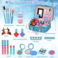 thumbnail image 2 of Kit de maquillaje ACGASK Real Lavable para niñas con 23 piezas, 2 of 7