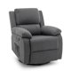 thumbnail image 1 of Korser Sillón Reclinable Giratorio 360°Adultos,Mecedora Pequeña Para Espacios Reducidos,Lino,Gris, 1 of 6