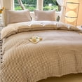 thumbnail image 1 of CaiYueKe Bedding Set Queen Size 4 Piece Duvet Cover Sheet Pillowcases Breathable Soft Microfiber All Season Hotel Bed Sheets Wrinkle Resistant Easy Care Modern Solid Color Bedroom Essentials, 1 of 7