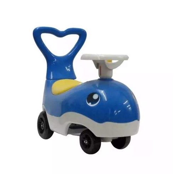 Carrito Montable De Ballenita Azul My-5526