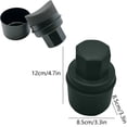thumbnail image 3 of Cepillo de esponja para pulir neumáticos de coche con tapa | Aplicador de cera y aceite de alta densidad | Diseño curvo ergonómico para un brillo y protección uniformes de los neumáticos, 3 of 6