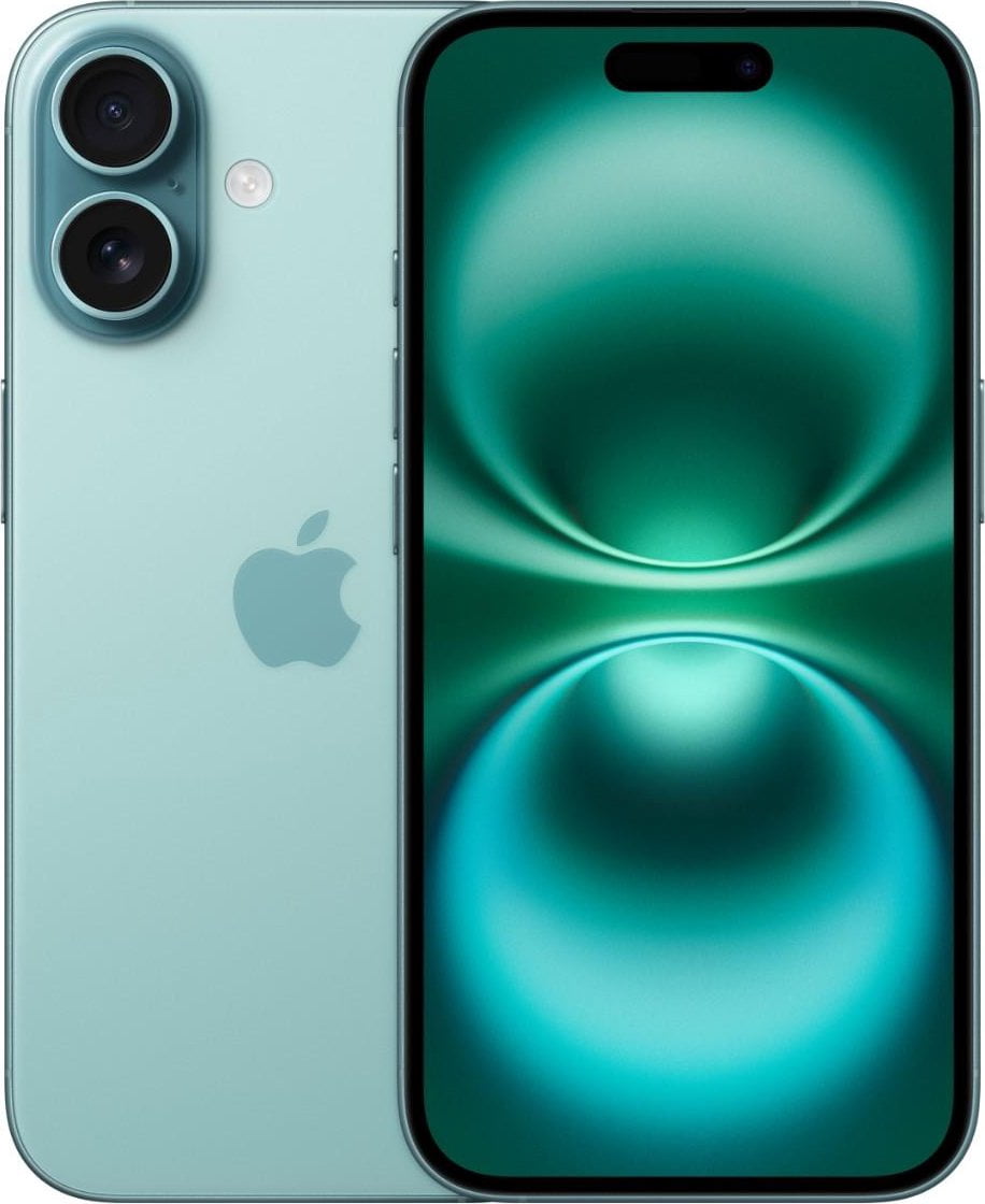 Apple iPhone 16 256 GB Verde Azulado 6.1 pulgadas 5000 mah 63 MP