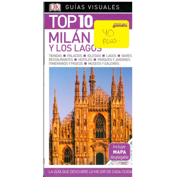 Guia Visual Top 10 Milan y los Lagos DK PUBLISHING
