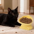 thumbnail image 4 of Plastic Cats Bowl Dog Bowl Cats Food Bowl Drinking Bowl To Cervical Vertebra Pet Bowl, 4 of 5