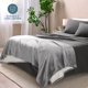 thumbnail image 4 of Bare Home Manta de Cama de Felpa Sherpa Mullida y Suave, Reversible, Liviana, Tamaño Twin/Twin XL, Gris Claro, 4 of 6