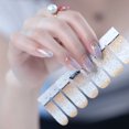 thumbnail image 1 of Pisexur Belleza Maquillaje Envolturas Calcomanías Belleza Brillantina Polvo Pegatinas para Uñas Gradientes Color Cobertura Completapara mujeres y hombres, 1 of 2