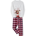 thumbnail image 2 of Conjunto de pijama navideño a juego para toda la familia, pijama de reno, ropa de dormir navideña para hombres, mujeres, adultos y niños., 2 of 5