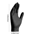 thumbnail image 3 of Guantes Desechables de Nitrilo Paquete de 20, Grado Alimenticio, Diseño Impermeable Antideslizante para Cocina, Catering, Limpieza Doméstica, Salón de Belleza – Negro/Azul/Rosa/Blanco, 3 of 7