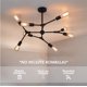 thumbnail image 3 of Lampara de techo estilo industrial Lámpara de araña ilios innova 9 luces, 3 of 9