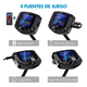 thumbnail image 2 of Transmisor Bluetooth Fm Audio Usb Cargador De Coche Malubero Malu1624, 2 of 3
