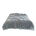 thumbnail image 2 of Color Style Taffeta Comfortable Fleece Blanket Sofa Leisure Throw Blanket, 2 of 6
