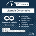 thumbnail image 3 of BioNet Reloj checador biométrico serie A, más licencia Corporativa, asistencia de tiempos de 25 empleados por huella digital, máquina para fichar, marcar tarjeta, control de asistencia, 3 of 7