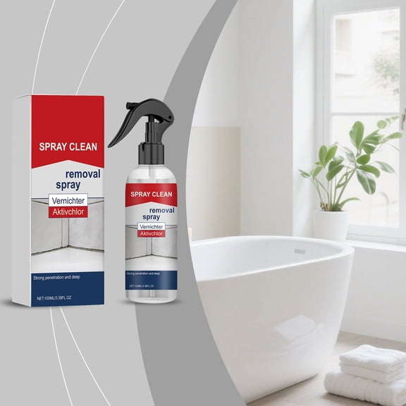 Limpiador quitamohos para muebles, azulejos, vidrio, paredes y juntas • Detergente de alta resistencia • 60 ml Eliminación de manchas domésticas