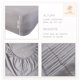 thumbnail image 4 of Juego de Sábanas Individual 2800 Hilos Extra Suave Premium Lisa Soft Nature, 4 of 5