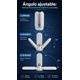 thumbnail image 2 of Foco Lámpara LED Plegable 3 Aspas Techo Socket E27 45W, 2 of 5