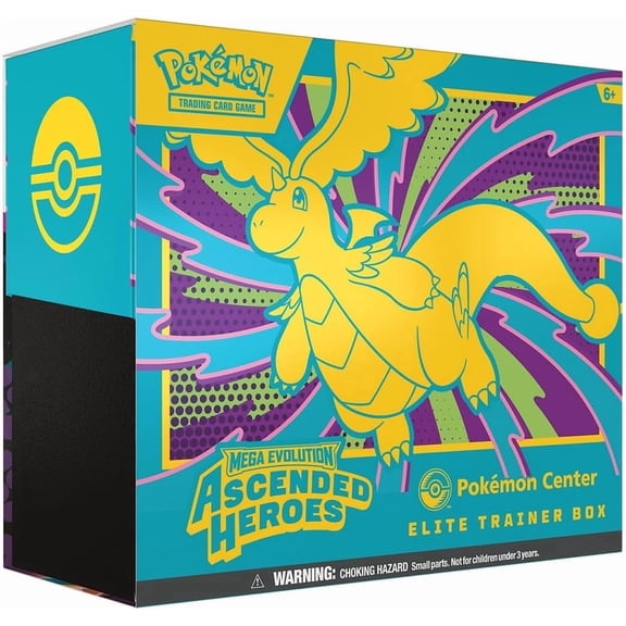 Pokemon TCG: Mega Evolution Ascended Heroes Pokemon Center Elite Trainer Box