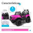 thumbnail image 2 of Montable Eléctrico The Baby Shop - con controlo remoto, con conexion USB, Bluetooth y auxiliar Rosa - Luz y Sonido, 2 of 4