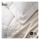 thumbnail image 2 of Set Edredón King Size Xl + Funda De Almohada + Sábanas 7 Pzas Real Textil Blanco - Beige, 2 of 8