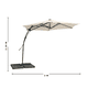 thumbnail image 3 of Sombrilla Lateral Tipo Cantilever para Jardín y Terraza | Parasol Exterior con Base Cruzada Moderna, 3 of 9