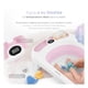 thumbnail image 3 of Bañera para Bebé con Termómetro Esquimal, Tina de Baño Plegable con Asiento Antideslizante Rosa, 3 of 7