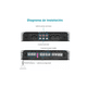 thumbnail image 3 of Amplificador de Audio 6800w 4 Canales BELUG Negro, 3 of 4