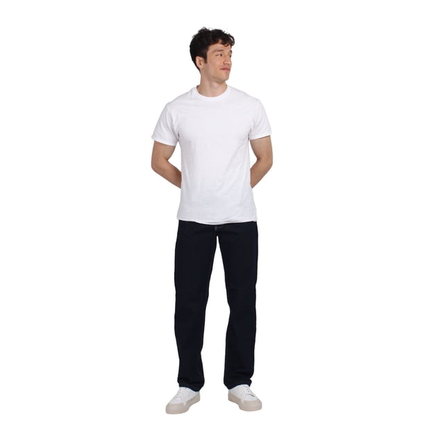 PANTALON VAQUERO GRUESO MEZCLILLA HOMBRE AZUL OSCURO
