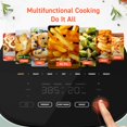 thumbnail image 3 of COSORI Air Fryer Pro LE - Freidora de aire de 5 cuartos de galón, con 20 forros de papel, 10 funciones que se secan, hornean, asan y precalientan, recordatorio de agitación, hasta 450 °F, 85% menos, 3 of 5