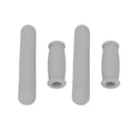 thumbnail image 1 of 4 almohadillas de repuesto para muletas de TPU antideslizantes, acolchadas, extragruesas, para axilas, empuñaduras para muletas de aluminio estándar, color gris, 1 of 12