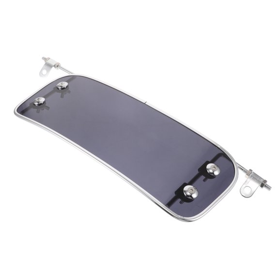 CATIEBYE Parabrisas Negro Para Motocicleta De Material Duradero Compatible Con Múltiples Modelos