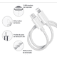 thumbnail image 3 of Kit de Cargadores para Cualquier Iphone Modelo Blanco 7 Piezas, 3 of 4