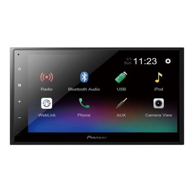 AUTOESTEREO PIONEER DMH-A345BT WEBLINK FLAC USB BLUETOOTH Pioneer CHDMH-A345BT