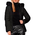 thumbnail image 4 of Chamarra Para Mujer Shendy Vendy Con Gorro Removible Peluche Suave., 4 of 5