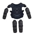 thumbnail image 2 of Traje de armadura de motocicleta para niños, 5 piezas, cinturón ajustable, protección corporal completa. S, 2 of 9