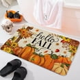thumbnail image 1 of Amzcrzy Funda Nórdica, Sábana, Funda De Almohada De Satén, Tapete De Bienvenida De Otoño, Patrón De Calabaza, Absorbente Y Para Su Entrada, Toallas De Baño, Manta Con Peso, Tapiz De Pared, 1 of 7