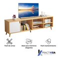 thumbnail image 2 of Mueble De Tv Mesa Modular Rack Pantalla Multifuncional, 2 of 4