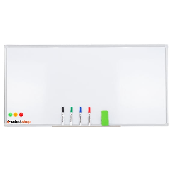 Pizarrón Blanco Magnético Pizarra 120x60cm Con 4 Marcadores