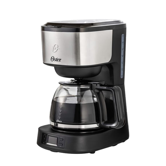 Cafetera Oster Programable de 8 tazas en Acero Inoxidable