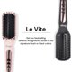 thumbnail image 3 of L'ange Hair Cepillo Alisador de Pelo Le Vite | Cepillo Alisador de Pelo con Calor, Plancha, Color Negro, 3 of 6