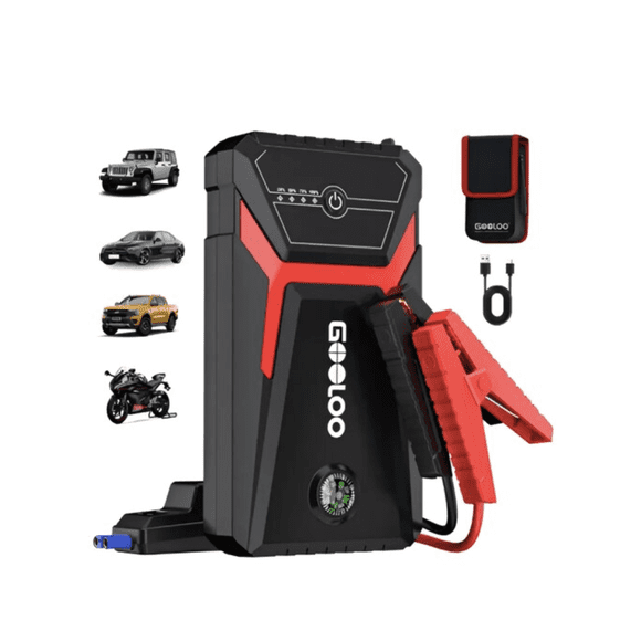 Arrancador De Batería Portátil Ge1500 Power Bank Auto
