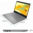thumbnail image 4 of HP - Chromebook de 14" - Intel Celeron - Memoria de 4 Gb - eMMC de 64 Gb - Gris Moderno, 4 of 4