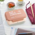 thumbnail image 1 of Fiambrera Bento para niños y adultos | Recipiente hermético para preparar comidas con compartimentos | Fiambrera de plástico apta para microondas para el hogar, la oficina y la escuela, 1 of 6